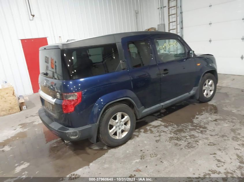 2009 Honda Element Ex VIN: 5J6YH28759L800338 Lot: 37960645