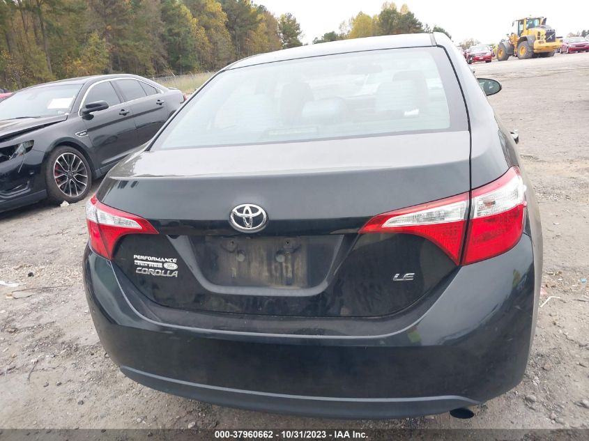 2016 Toyota Corolla Le VIN: 2T1BURHE7GC482077 Lot: 37960662