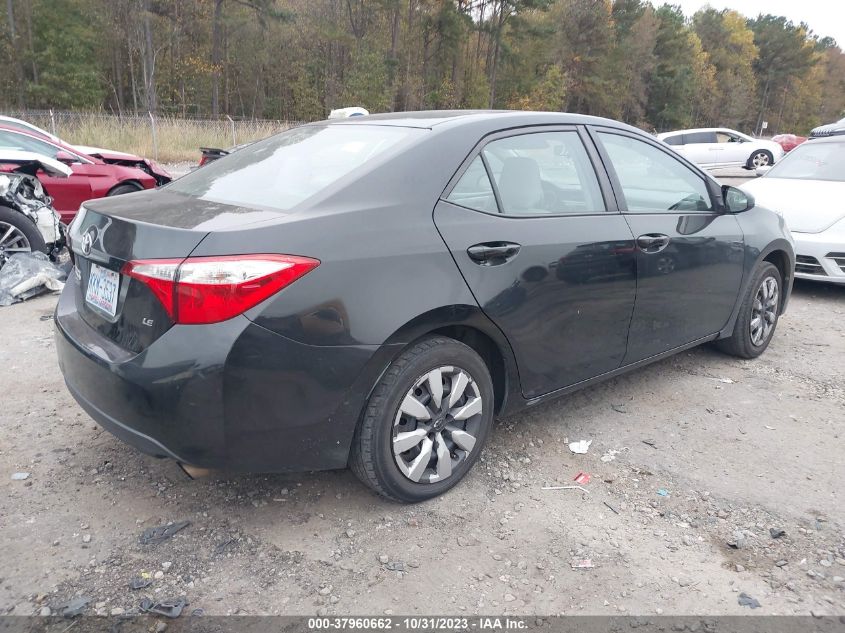 2016 Toyota Corolla Le VIN: 2T1BURHE7GC482077 Lot: 37960662