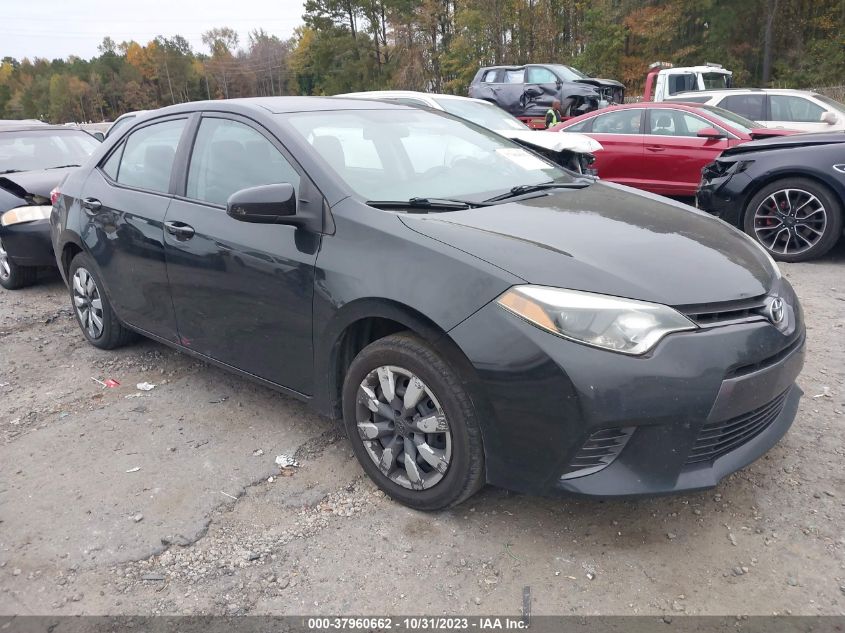 2016 Toyota Corolla Le VIN: 2T1BURHE7GC482077 Lot: 37960662