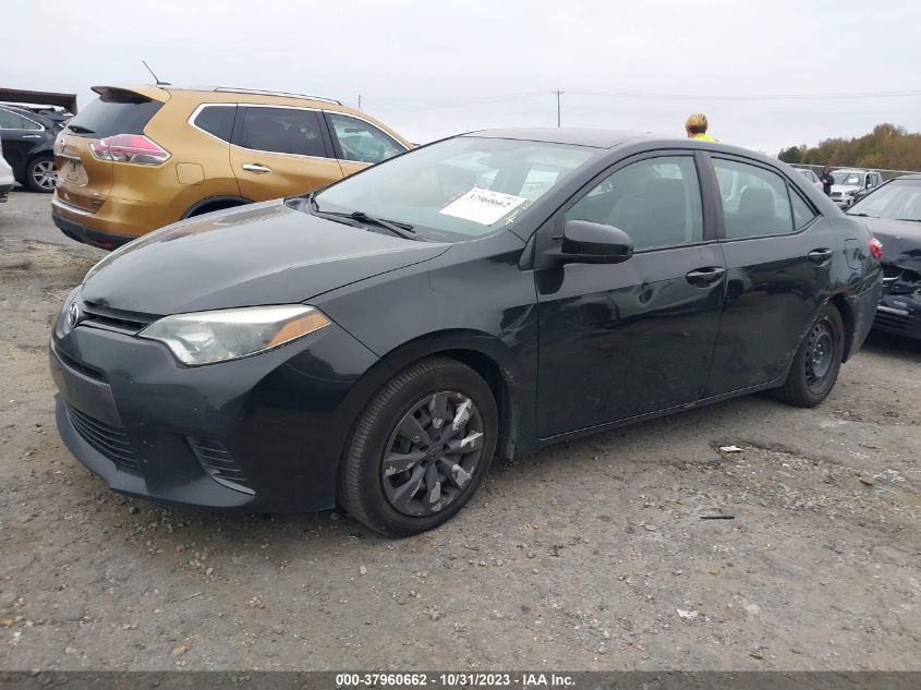 2016 Toyota Corolla Le VIN: 2T1BURHE7GC482077 Lot: 37960662