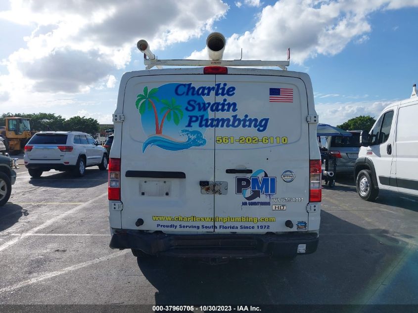 2016 Nissan Nv Cargo Nv2500 Hd S V6 VIN: 1N6BF0KY9GN809663 Lot: 37960705