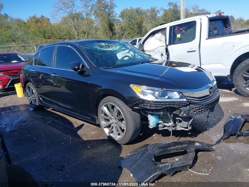 2017 Honda Accord Sport VIN: 1HGCR2F57HA261201 Lot: 37960724