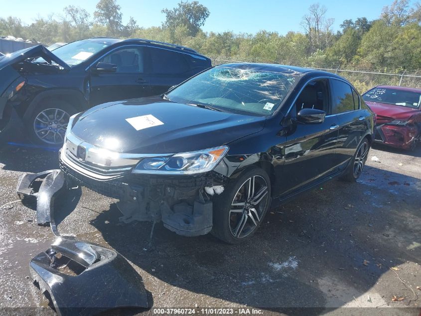 2017 Honda Accord Sport VIN: 1HGCR2F57HA261201 Lot: 37960724