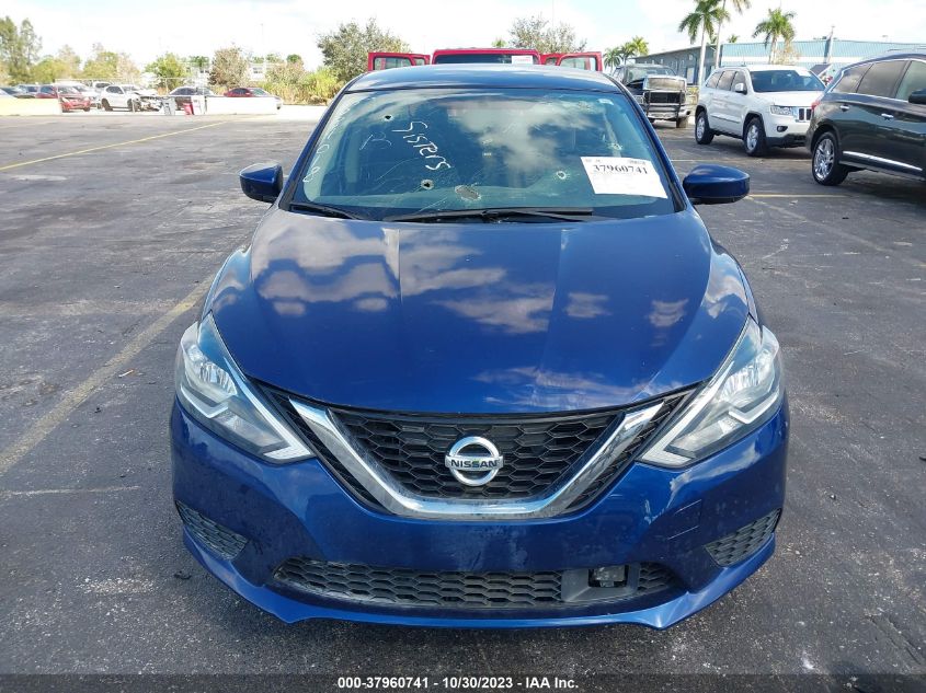 2018 Nissan Sentra Sv VIN: 3N1AB7AP9JL647281 Lot: 37960741