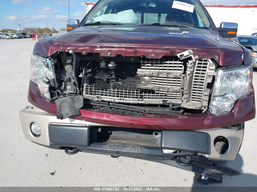 2010 Ford F-150 Lariat VIN: 1FTFW1EV0AKC37127 Lot: 37960752