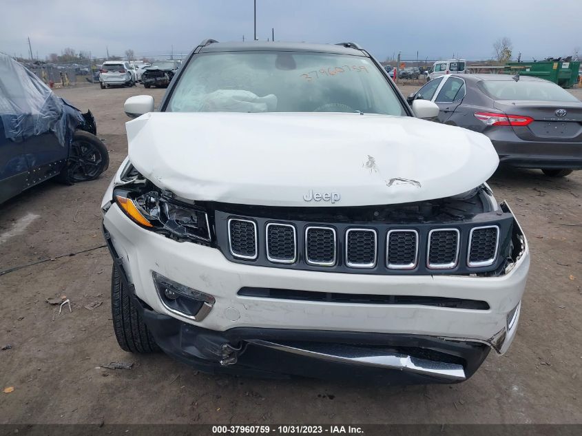 2020 Jeep Compass Limited 4X4 VIN: 3C4NJDCBXLT132584 Lot: 37960759