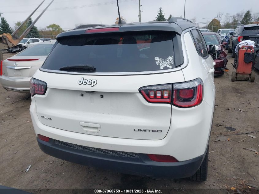 2020 Jeep Compass Limited 4X4 VIN: 3C4NJDCBXLT132584 Lot: 37960759