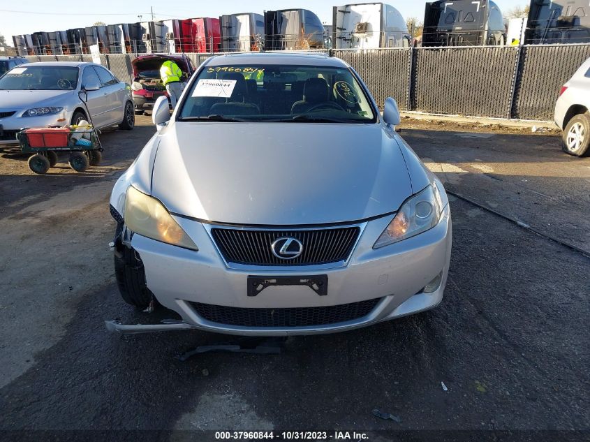 2006 Lexus Is 250 Auto VIN: JTHCK262462007671 Lot: 37960844