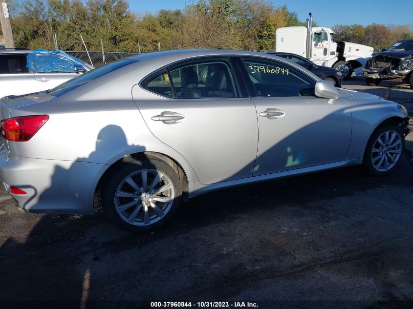 2006 Lexus Is 250 Auto VIN: JTHCK262462007671 Lot: 37960844