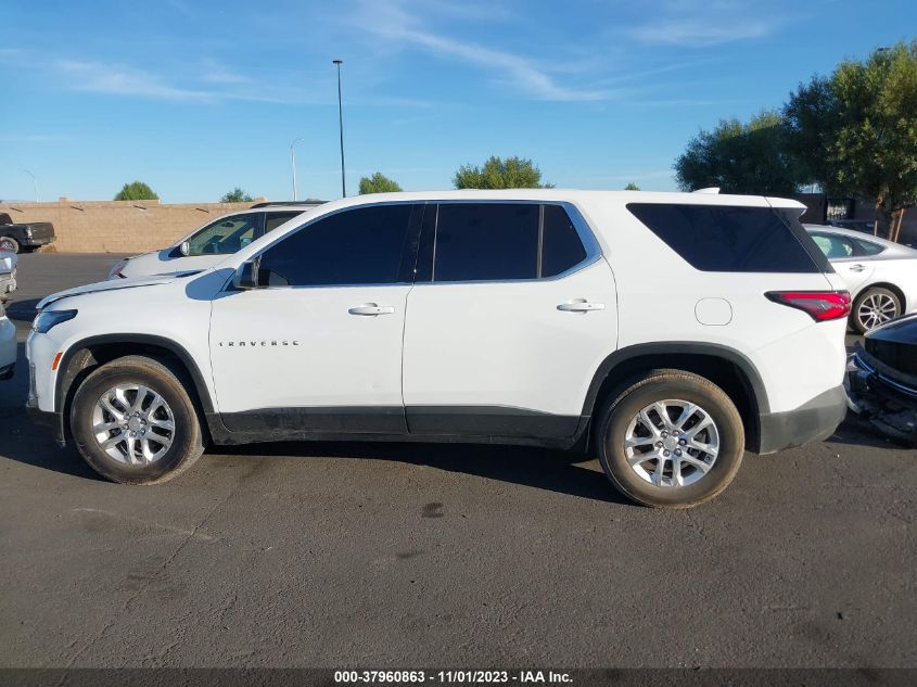 2023 Chevrolet Traverse Ls VIN: 1GNERFKWXPJ169857 Lot: 37960863