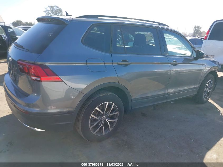 2021 Volkswagen Tiguan 2.0T S VIN: 3VV1B7AX8MM020052 Lot: 37960876