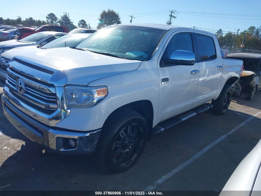 2016 Toyota Tundra 4Wd Truck Platinum/1794 VIN: 5TFAW5F12GX509539 Lot: 37960906