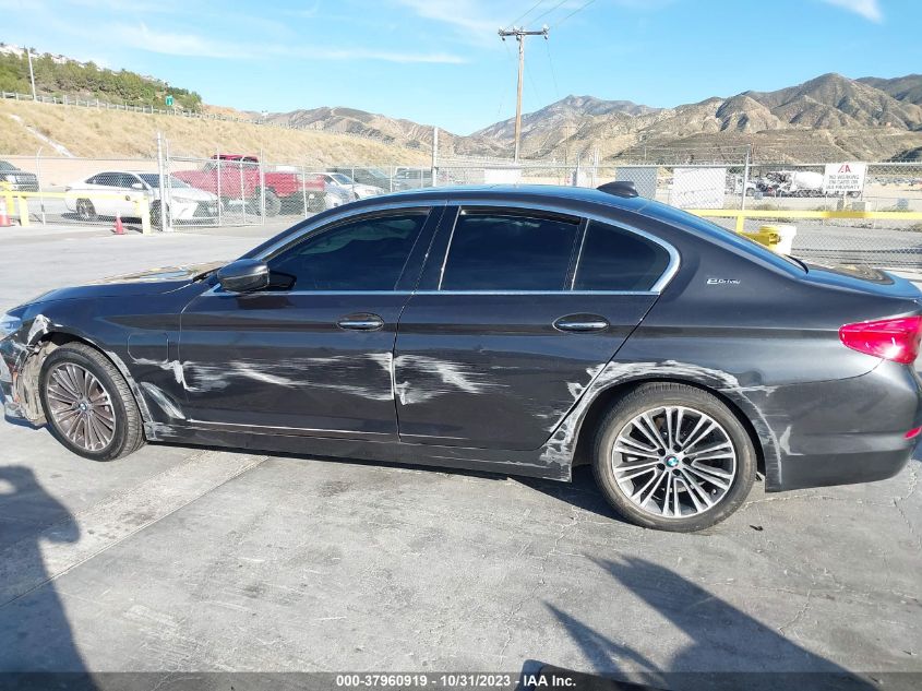 2018 BMW 530E Iperformance VIN: WBAJA9C56JB250875 Lot: 37960919