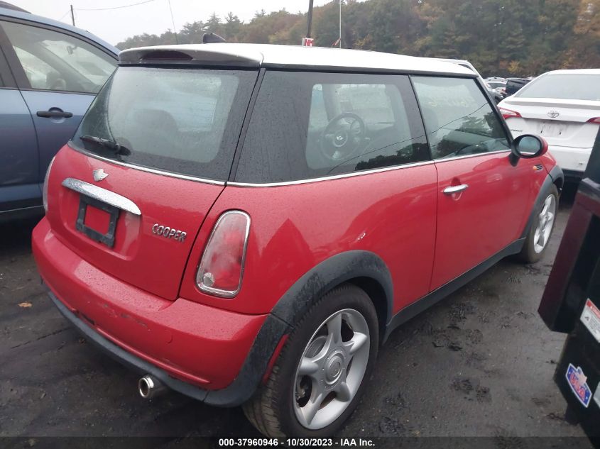 2006 Mini Cooper VIN: WMWRC33566TK67610 Lot: 37960946