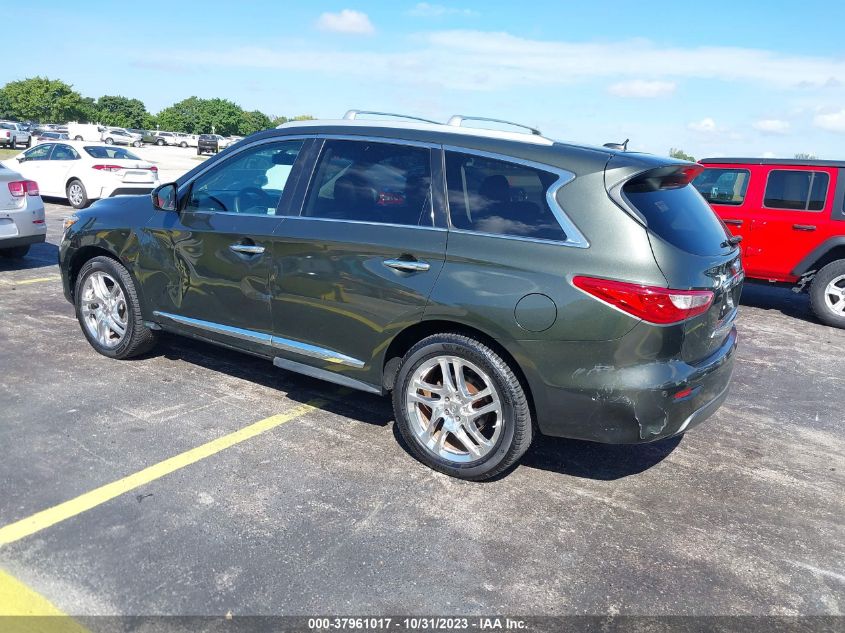 2013 Infiniti Jx35 VIN: 5N1AL0MM8DC301916 Lot: 37961017