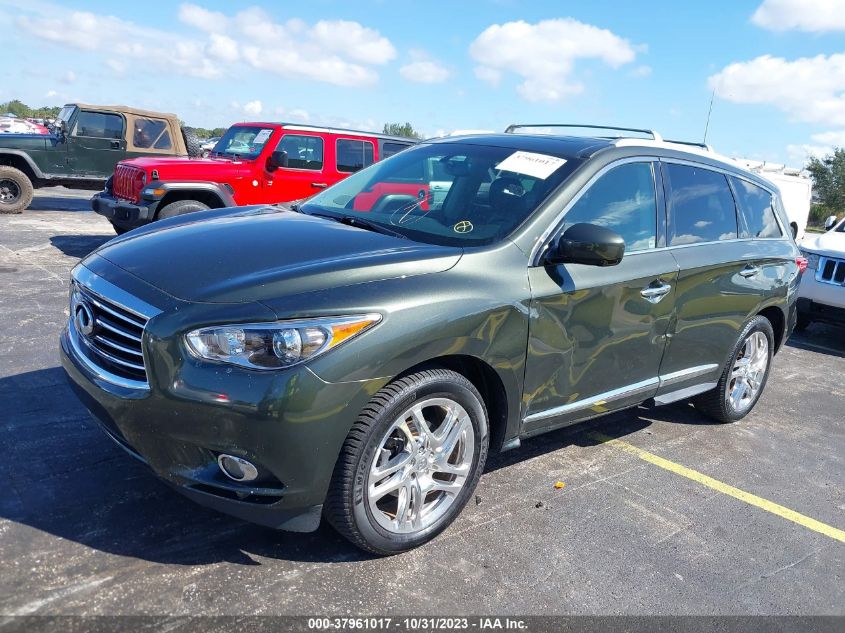 2013 Infiniti Jx35 VIN: 5N1AL0MM8DC301916 Lot: 37961017