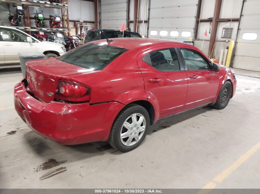 2011 Dodge Avenger Express VIN: 1B3BD4FG4BN540127 Lot: 37961024