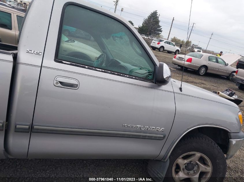 2002 Toyota Tundra Sr5 VIN: 5TBKT441X2S230065 Lot: 37961040