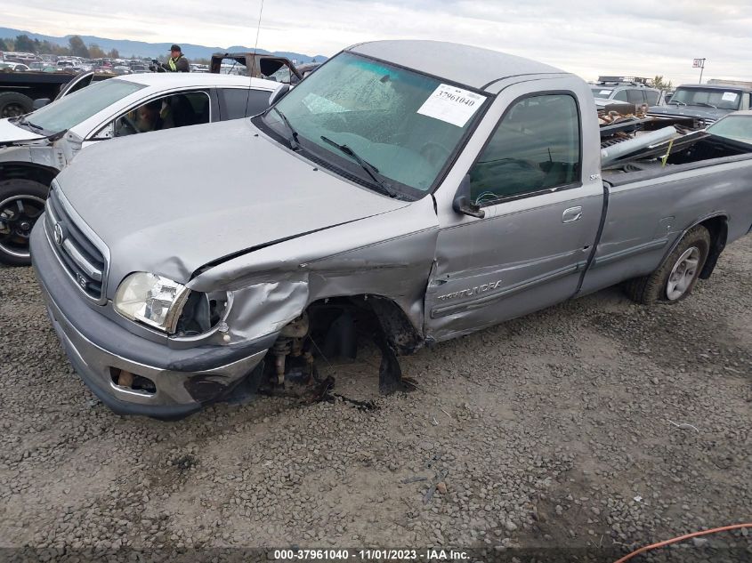 2002 Toyota Tundra Sr5 VIN: 5TBKT441X2S230065 Lot: 37961040