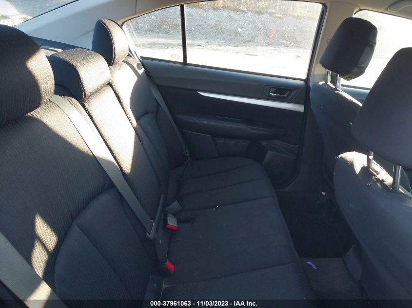 2011 Subaru Legacy 2.5I VIN: 4S3BMBA62B3263636 Lot: 37961063