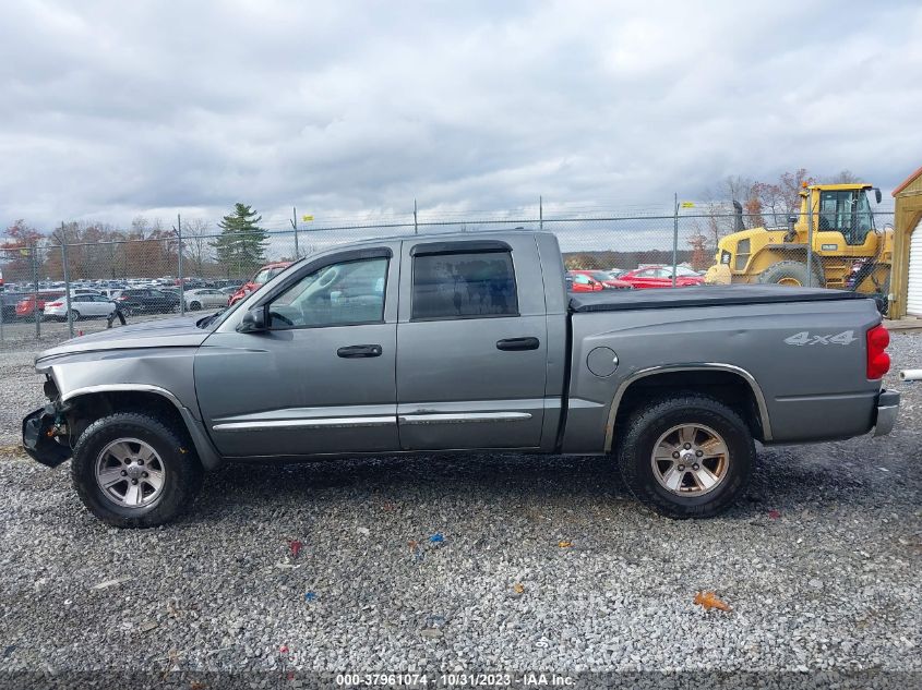 2008 Dodge Dakota Laramie VIN: 1D7HW58N08S633201 Lot: 37961074