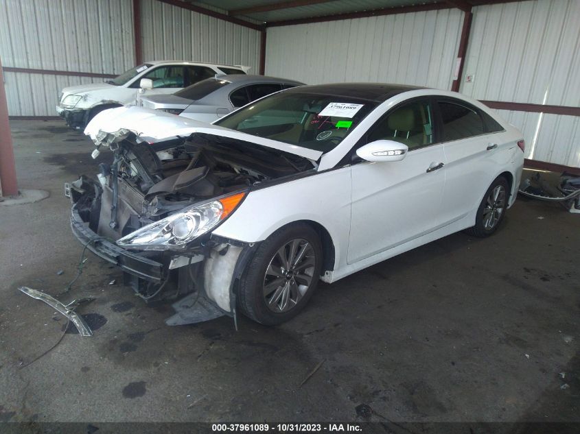 2014 Hyundai Sonata Limited VIN: 5NPEC4AC9EH931183 Lot: 37961089