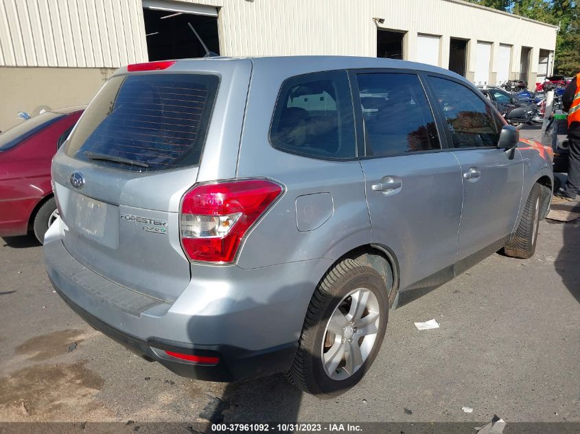 2014 Subaru Forester 2.5I VIN: JF2SJAAC2EH480282 Lot: 37961092