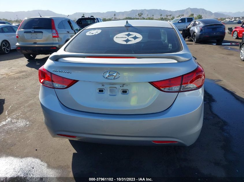 2012 Hyundai Elantra Gls Pzev VIN: KMHDH4AE2CU265541 Lot: 37961102