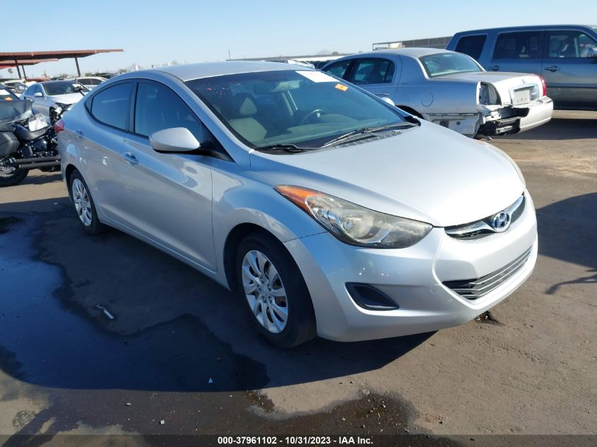 2012 Hyundai Elantra Gls Pzev VIN: KMHDH4AE2CU265541 Lot: 37961102