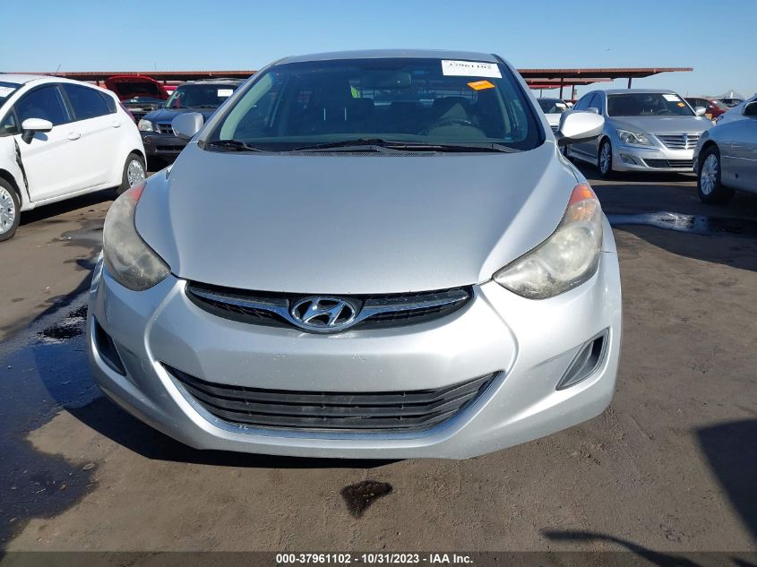 2012 Hyundai Elantra Gls Pzev VIN: KMHDH4AE2CU265541 Lot: 37961102