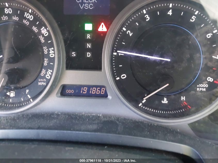 2008 Lexus Is 250 VIN: JTHCK262582026412 Lot: 37961118