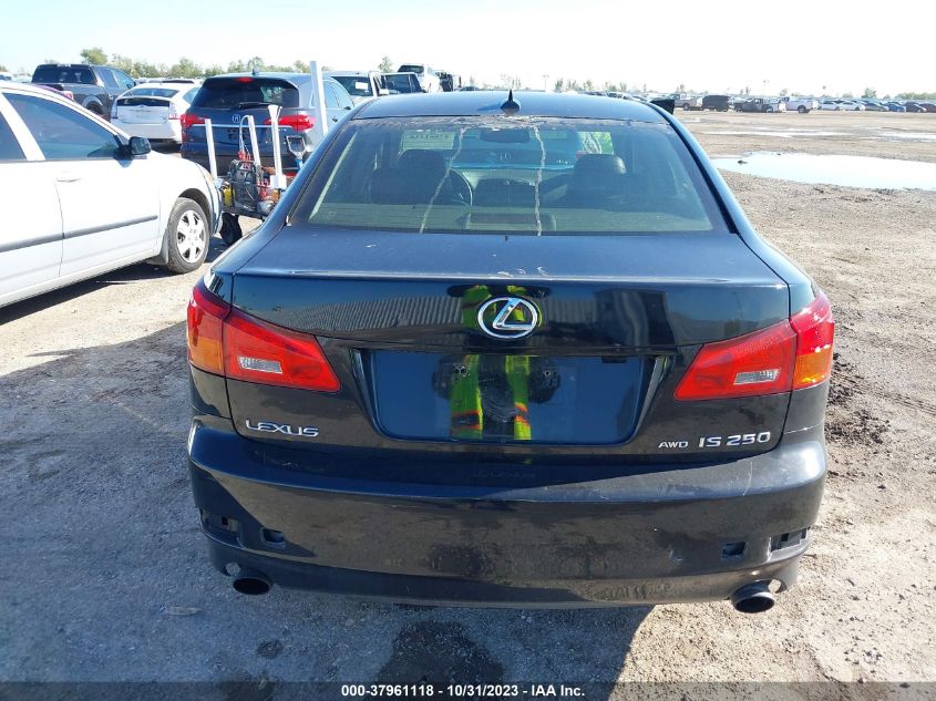 2008 Lexus Is 250 VIN: JTHCK262582026412 Lot: 37961118