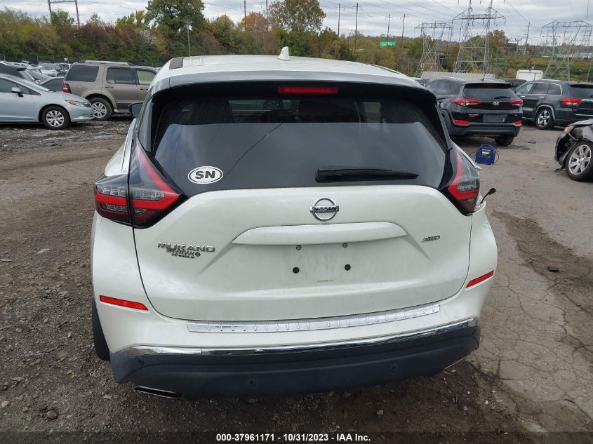 2021 Nissan Murano S VIN: 5N1AZ2AS1MC129757 Lot: 37961171