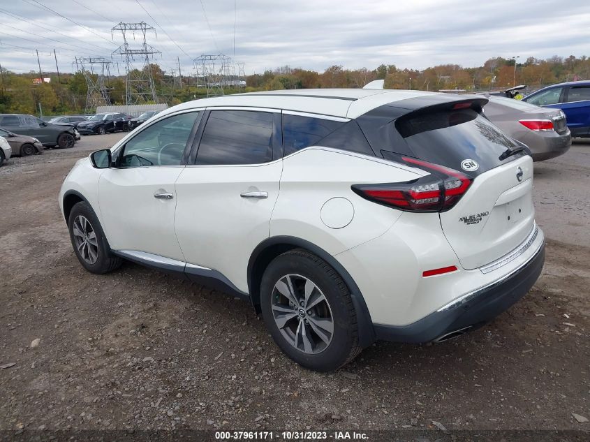 2021 Nissan Murano S VIN: 5N1AZ2AS1MC129757 Lot: 37961171