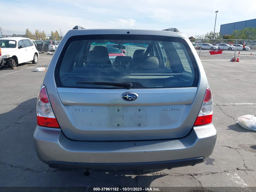 2007 Subaru Forester 2.5X VIN: JF1SG63657G712096 Lot: 37961182