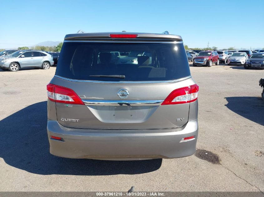 2017 Nissan Quest Sv VIN: JN8AE2KPXH9169594 Lot: 37961210