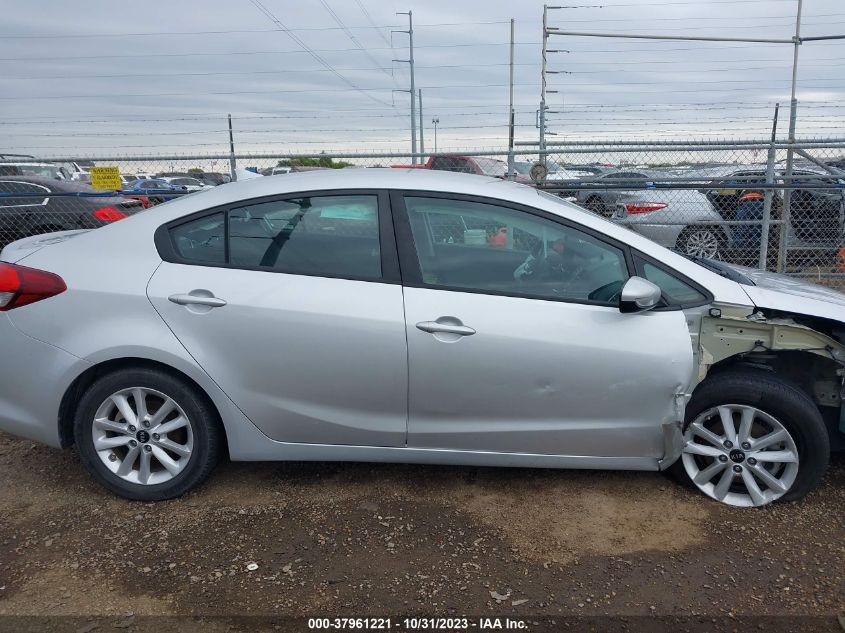 2017 Kia Forte Lx VIN: 3KPFL4A74HE148854 Lot: 37961221