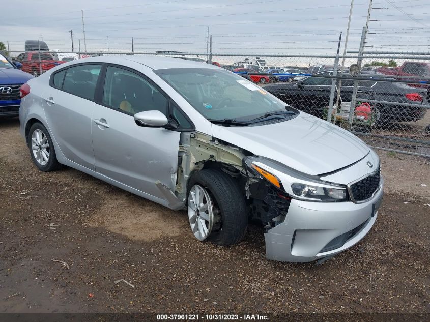 2017 Kia Forte Lx VIN: 3KPFL4A74HE148854 Lot: 37961221