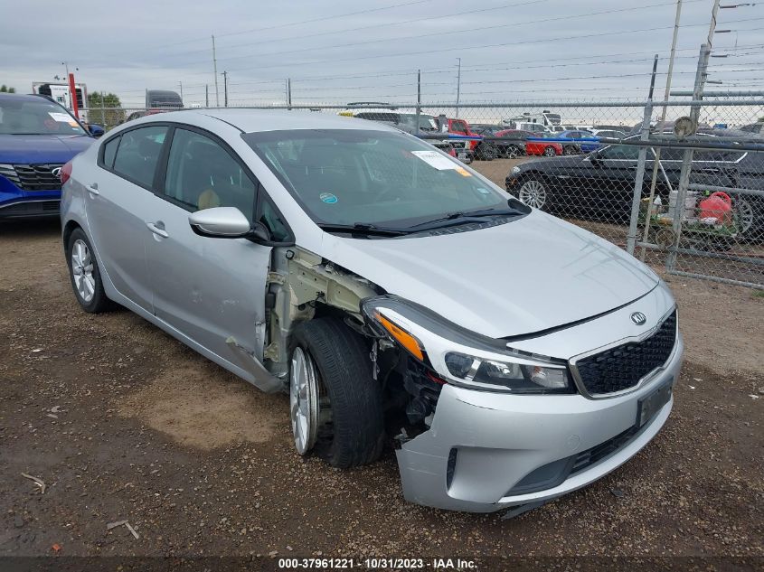 2017 Kia Forte Lx VIN: 3KPFL4A74HE148854 Lot: 37961221