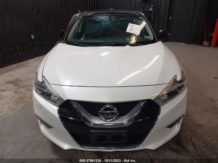 2017 Nissan Maxima Sl VIN: 1N4AA6AP1HC434606 Lot: 37961338
