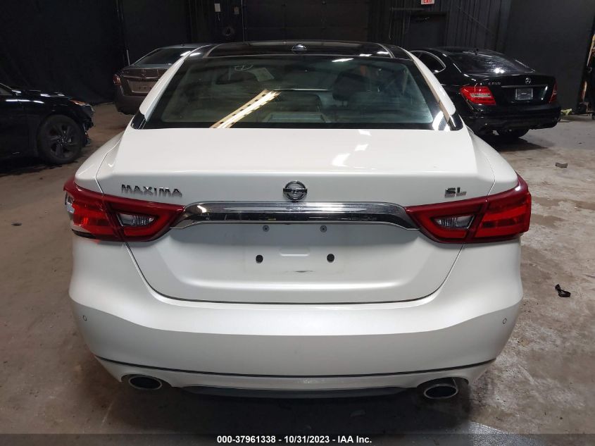 2017 Nissan Maxima Sl VIN: 1N4AA6AP1HC434606 Lot: 37961338