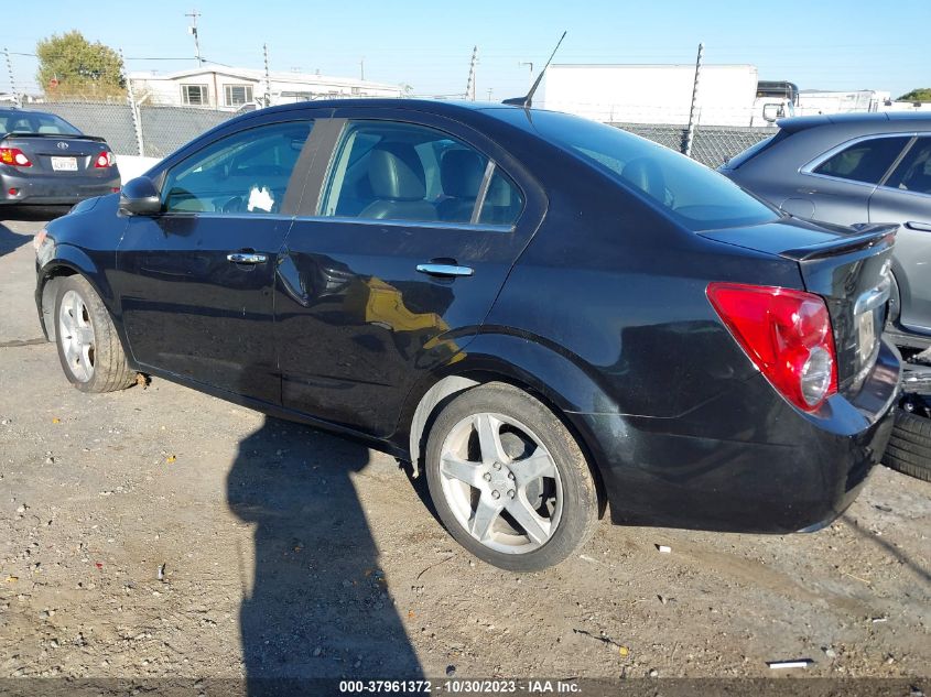 2013 Chevrolet Sonic Ltz Auto VIN: 1G1JE5SB1D4219493 Lot: 37961372