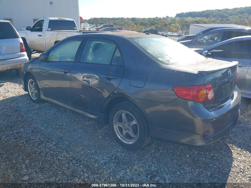 2009 Toyota Corolla S VIN: 2T1BU40EX9C006939 Lot: 40739232