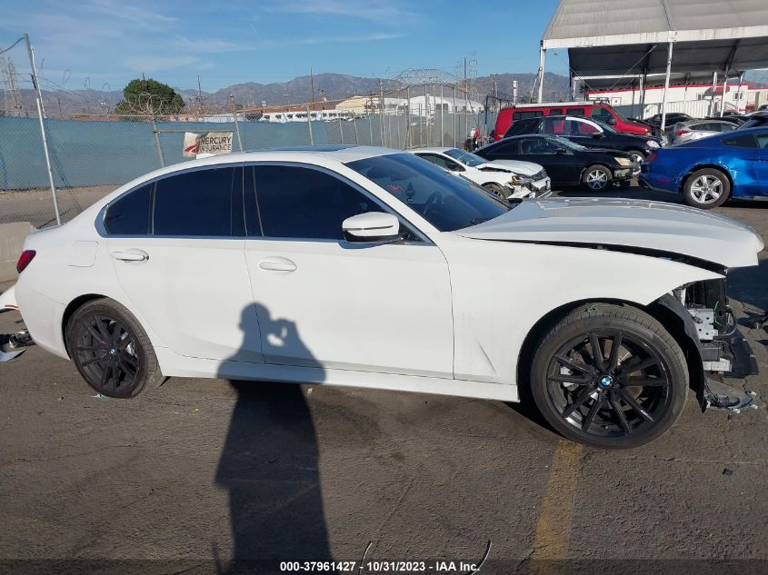 2022 BMW 3 Series 330I VIN: 3MW5R1J03N8C46857 Lot: 37961427