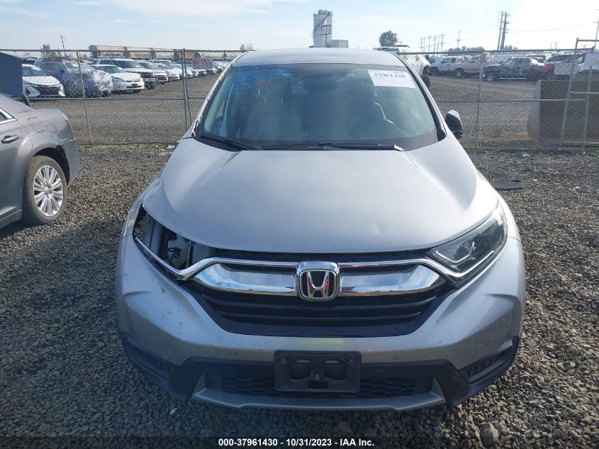 2019 Honda Cr-V Lx VIN: 5J6RW6H38KL000394 Lot: 37961430