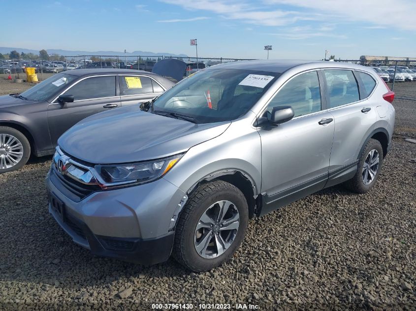 2019 Honda Cr-V Lx VIN: 5J6RW6H38KL000394 Lot: 37961430