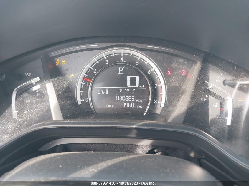 2019 Honda Cr-V Lx VIN: 5J6RW6H38KL000394 Lot: 37961430