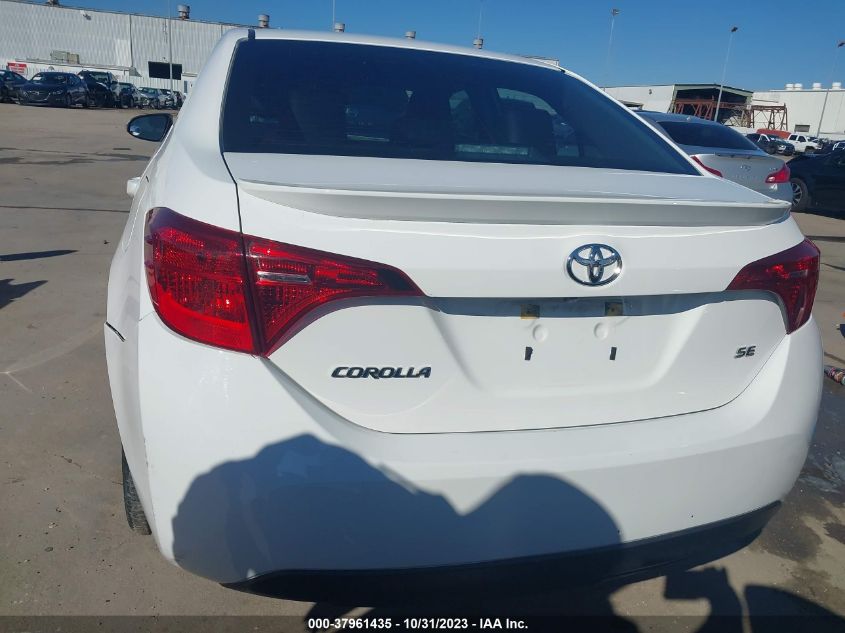 2019 Toyota Corolla Se VIN: 2T1BURHE2KC184061 Lot: 37961435