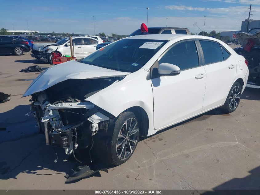 2019 Toyota Corolla Se VIN: 2T1BURHE2KC184061 Lot: 37961435